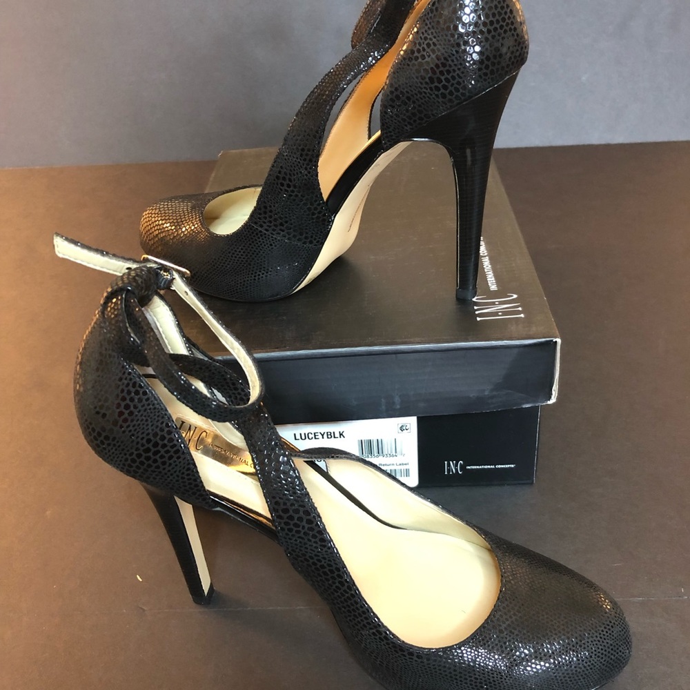 Inc Rounded Toe, Platform High Heels - image 5